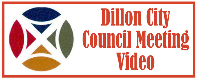 VIDEO: Dillon City Council Meeting, September 13, 2024 Meeting