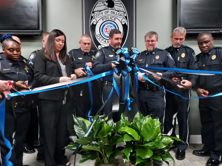 Large Crowd Turns Out To Celebrate Grand Opening Of New Dillon City Police Department