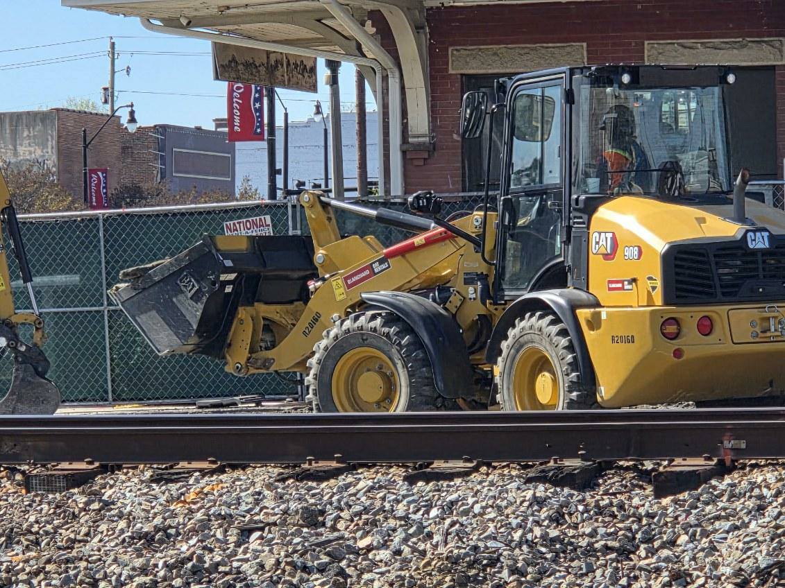 Equipment at Railroad Station