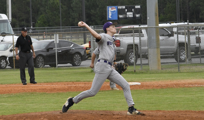 West Bladen's #13 on the mound