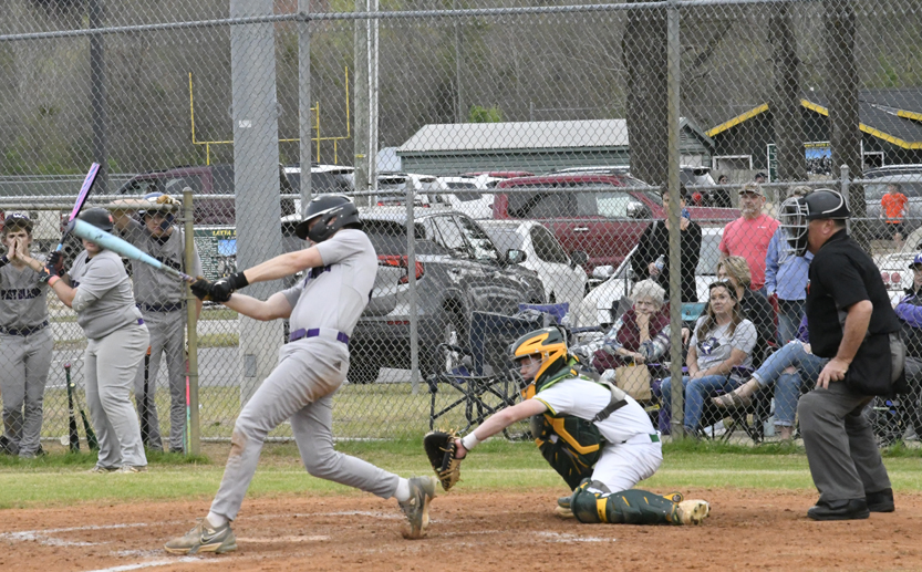 West Bladen's #15 swings