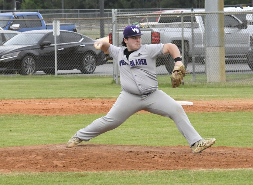 West Bladen's #17 is on the mound