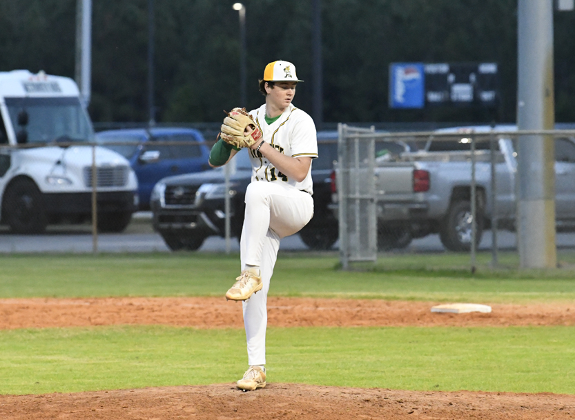  Mason Weatherford on the mound for Latta