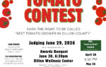 Dillon County Tomato Contest flyer