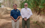 Pictured (L-R) SCDNR’s Chief of Wildlife Billy Dukes and SCDNR Director Tom Mullikin, PhD.
