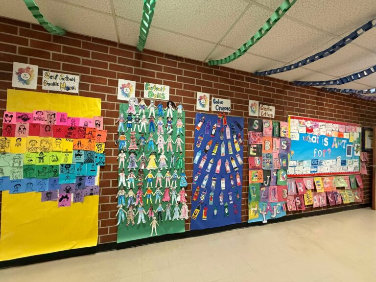 Lake View Elementary School Holds First Art Show