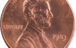 Close-up of a 1983 United States penny featuring Abraham Lincoln's profile, with the words "IN GOD WE TRUST," "LIBERTY," and the year "1983."