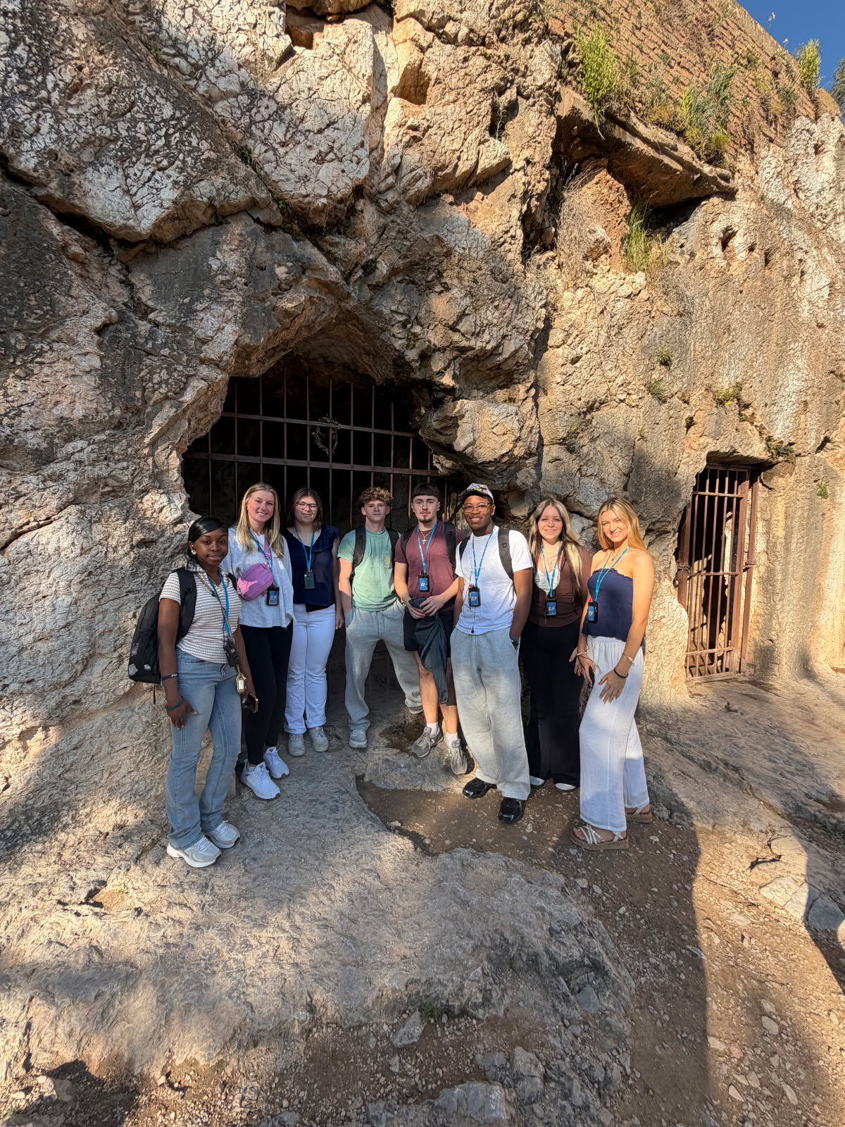 DHS & LVHS at the Prison of Socrates: Zy’Errah Wilson, Madison Hayes, Carleigh Matthews, DJ McClellan, Ethan Bakazan, William Hines, Alyssa Allen, Zana Miller 