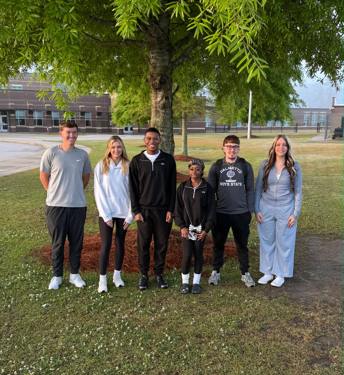 DHS Left to Right: Austin Moody, Zana Miller, William, Hines, Zy'Errah Wilson, Ethan Bakazan, and Alyssa Allen 