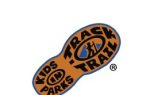 A logo shaped like a shoe print with the words "Kids in Parks TRACK Trail" and an icon of two hikers inside an oval.