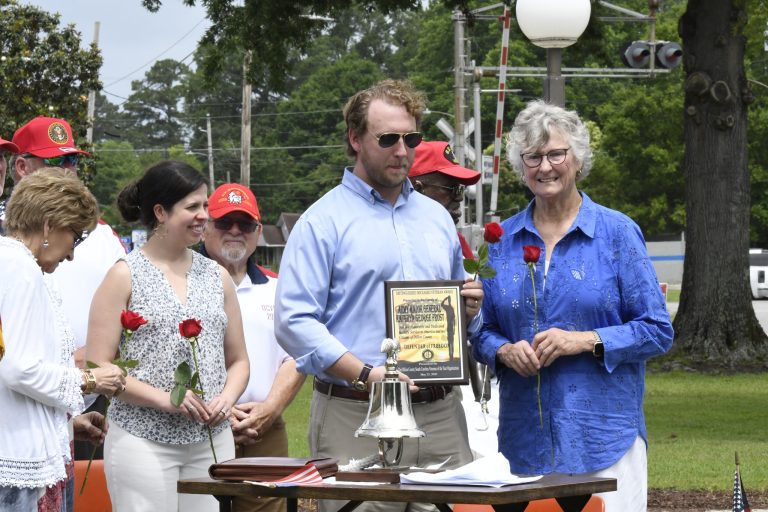 Crowd Gathers For Dillon County Memorial Day Ceremony Despite Gray Skies