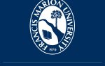Francis Marion University logo on blue background, text reads "Spring 2026 President's & Dean's List."