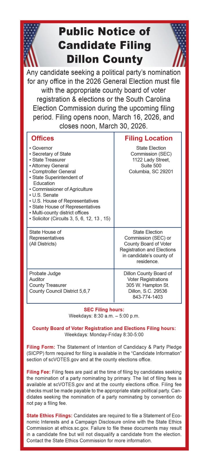 Dillon County News & Beyond